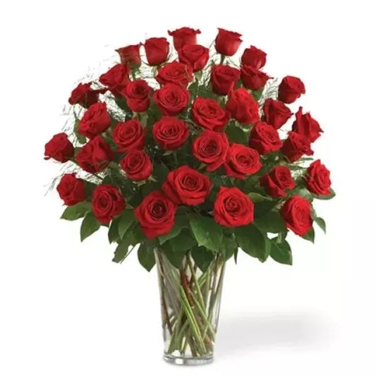 red rose bouquet