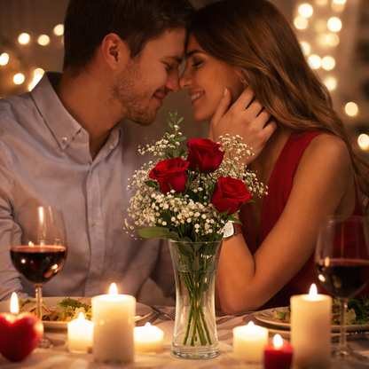 Radiant Roses in a Mason Jar