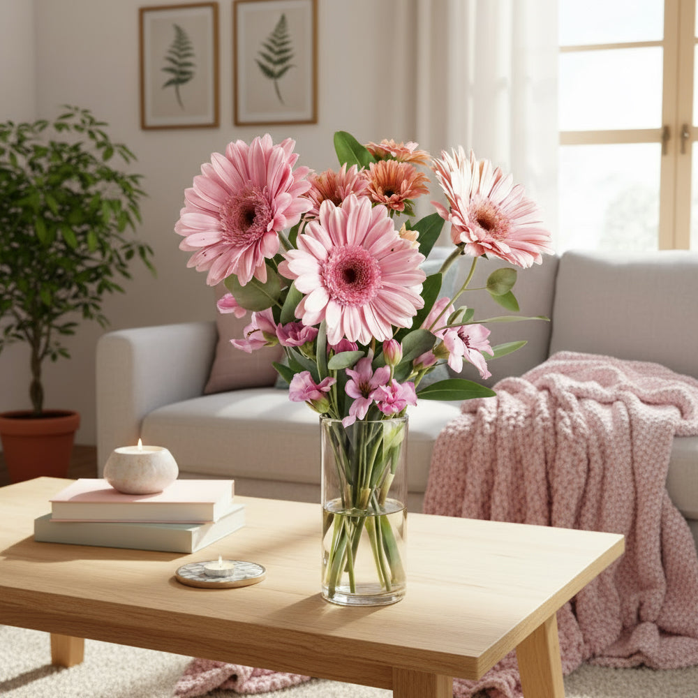 Shades Of Pink – flower bouquet by Mel's Flowers New Zealand – view 2