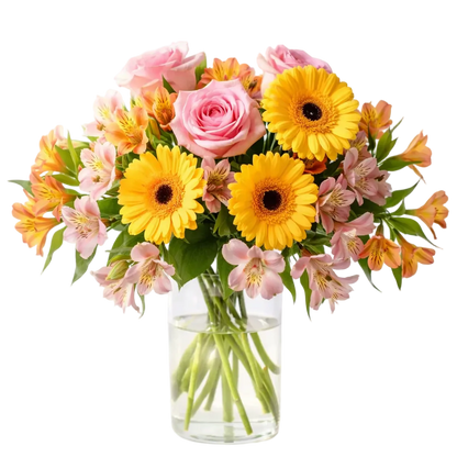 Shining Sunrise - Flower Delivery New Zealand