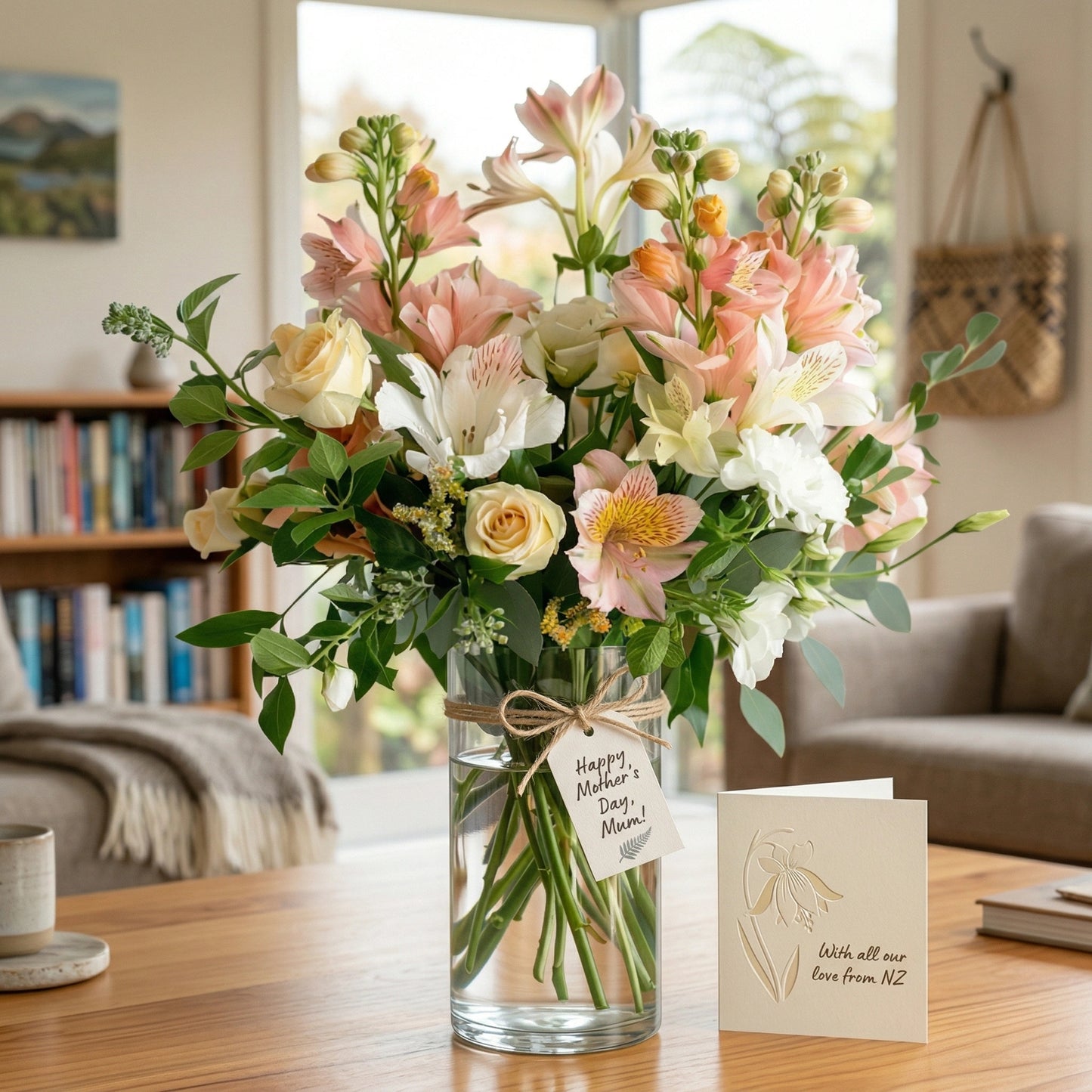 Delicate Elegance - Flower Delivery New Zealand