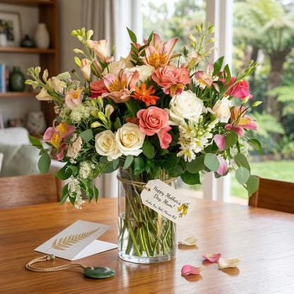 Pastel Harmony - Flower Delivery New Zealand