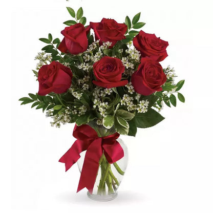 red rose bouquet